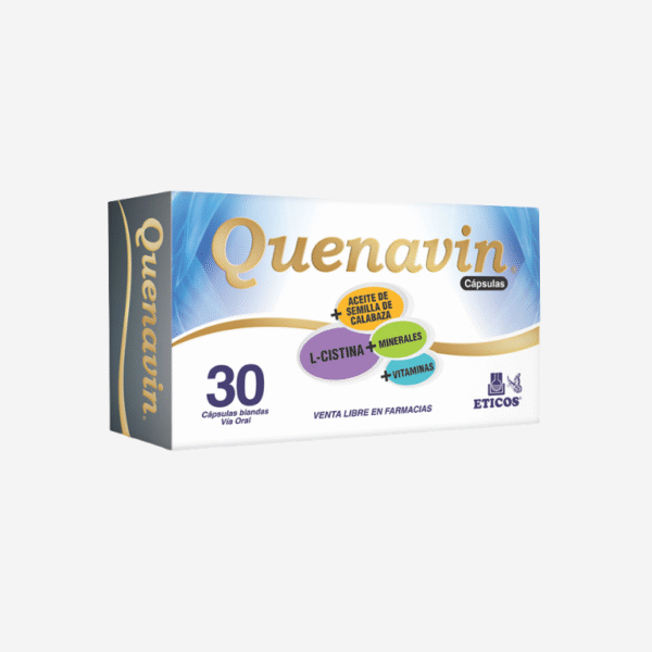 quenavin cápsulas – fortalecimiento capilar
