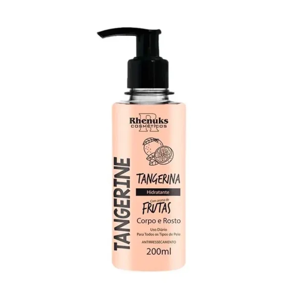 tangerine mandarina cuerpo y rostro hidratante 200ml