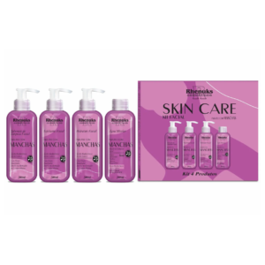 kit skin care anti manchas x4 itens rhenuks