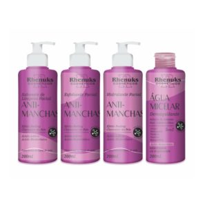 kit skin care anti manchas x4 itens