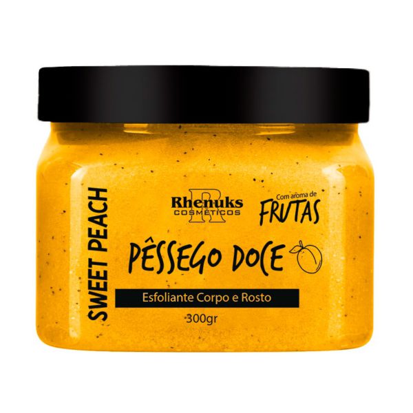 sweet peach durazno dulce exfoliante 300g
