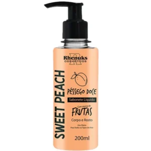 durazno dulce cuerpo y rostro jabon liquido 200ml