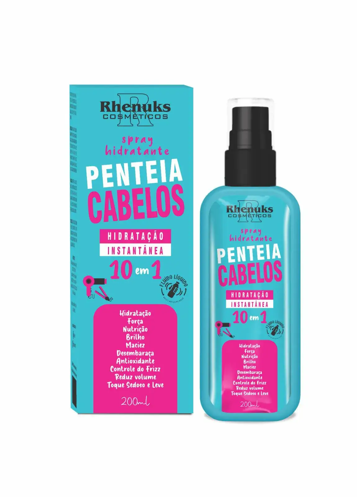 protector termico pentea cabelos rhenuks