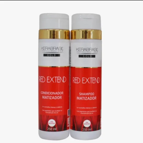 kit red extend ch 250ml + ac 250ml kera