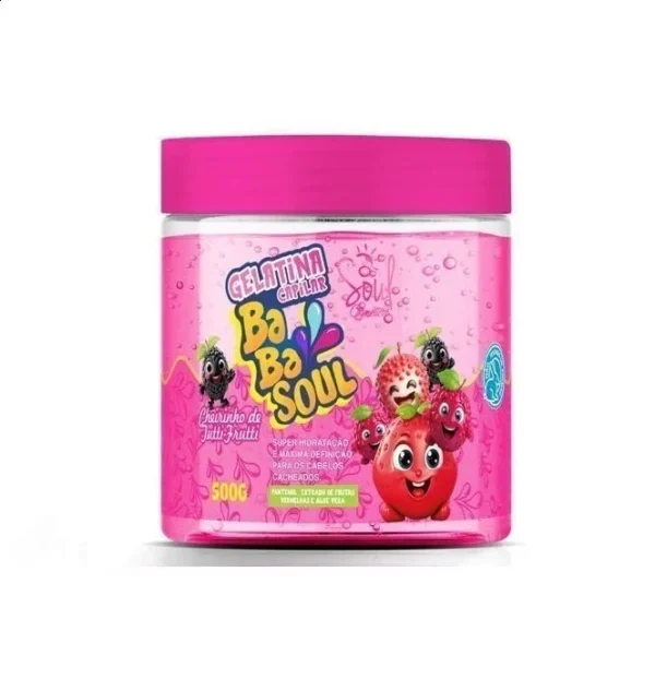 babasoul tutti frutti gelatina capilar 500g soul
