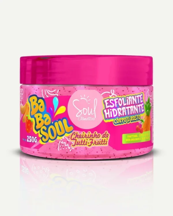 babasoul tutt frutti exfoliante hidratante 250g soul
