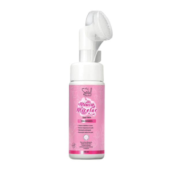 rosa mosqueta mousse micelar 150ml soul