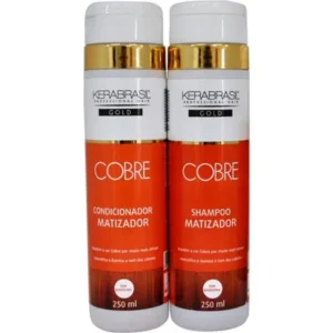 kit cobrizo ch 300ml + ac 270ml kera