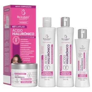acido hialuronico kit capilar x4 itens