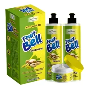 fruit pistache kit capilar x3 itens bell
