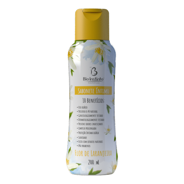 flor de laranjeira 10 beneficios jabon intimo 200ml bio