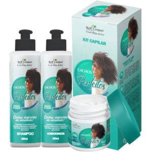 bababell rizos perfectos kit capilar x3 itens bell