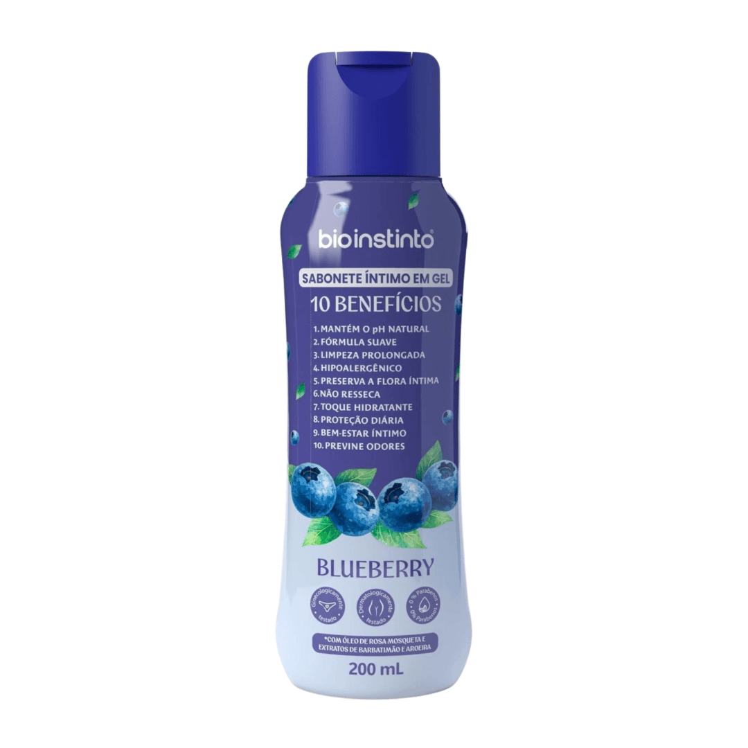 blueberry 10 beneficios jabon intimo 200ml bio