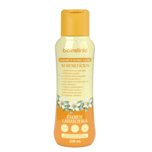flor de laranjeira 10 beneficios jabon intimo 200ml bio