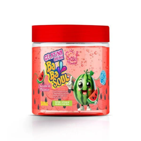 babasoul fresa moranginho gelatina capilar 500g soul (copia)