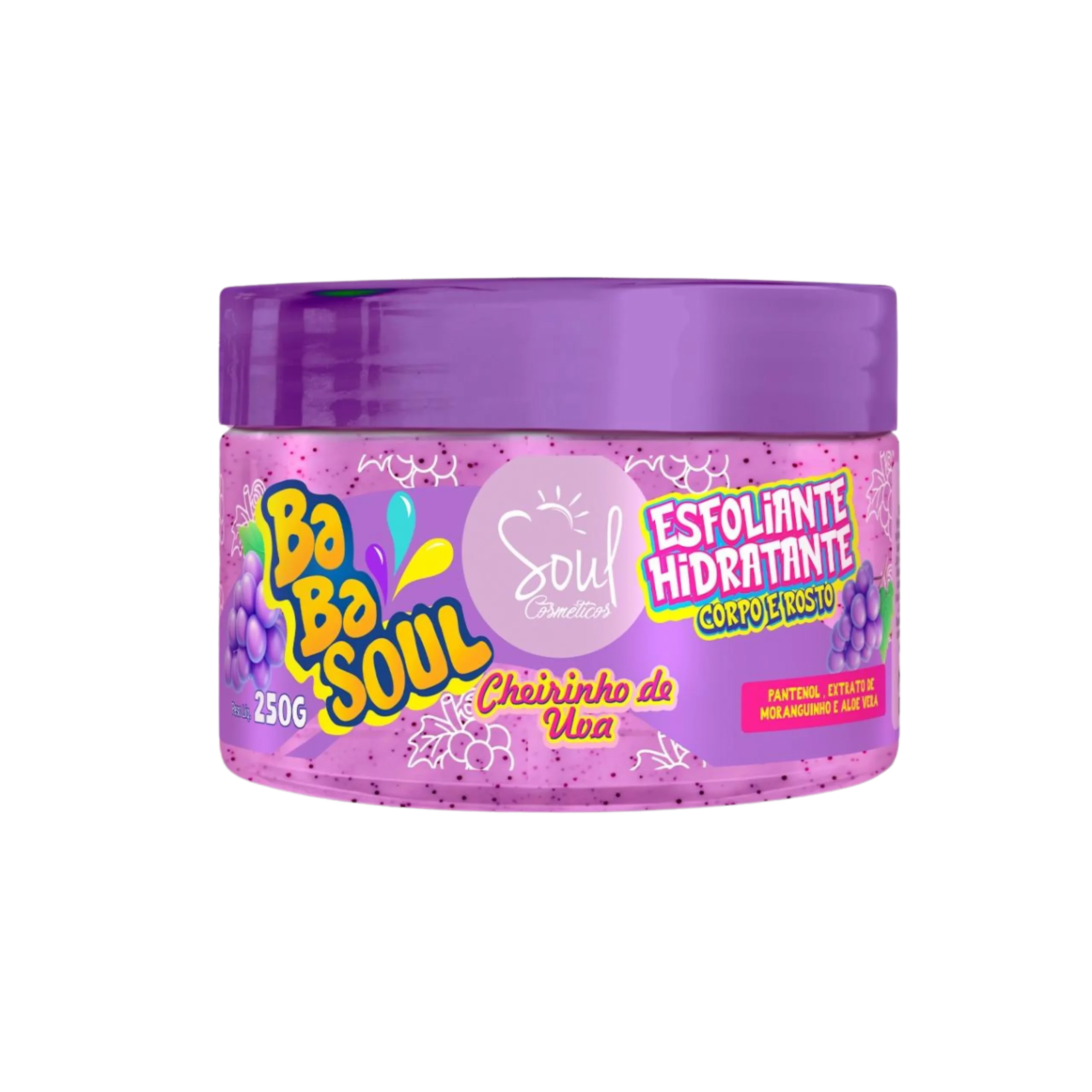 babasoul uva exfoliante hidratante 250g soul
