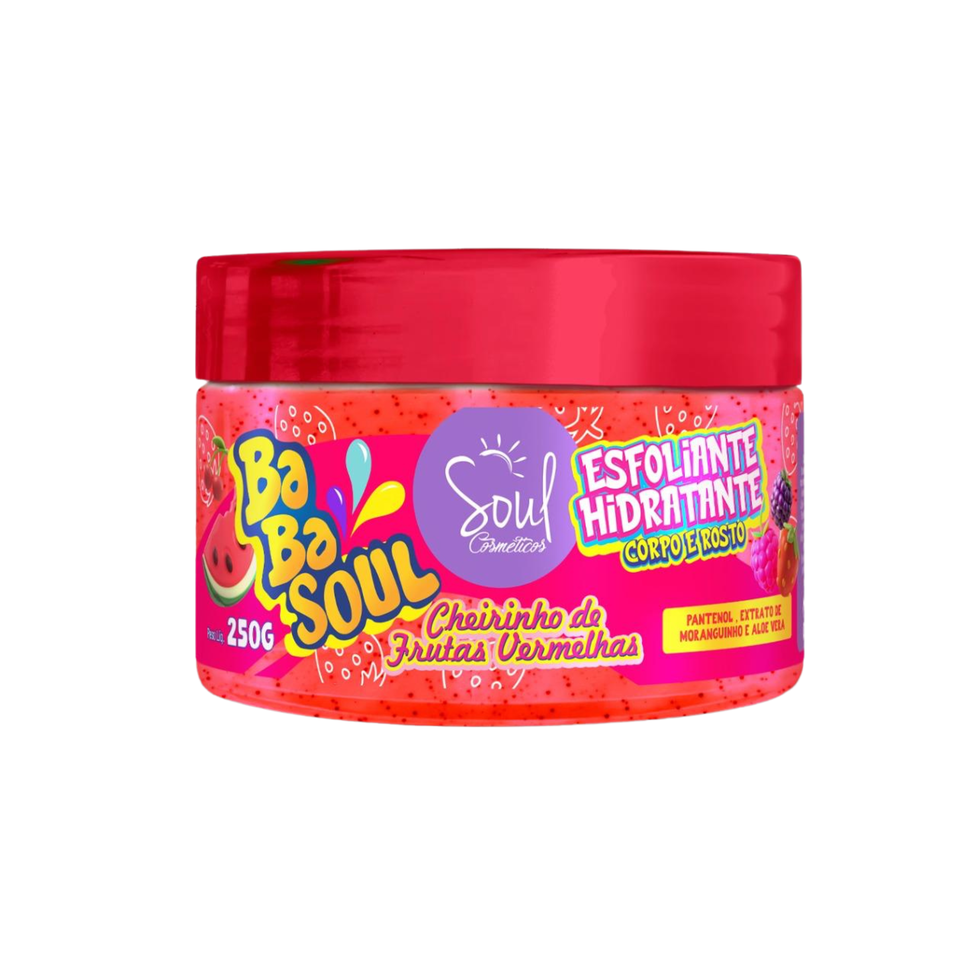 babasoul uva exfoliante hidratante 250g soul (copia)