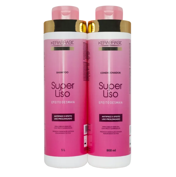 Super Liso Kit Ch 1l.+ Ac 800ml - Kera