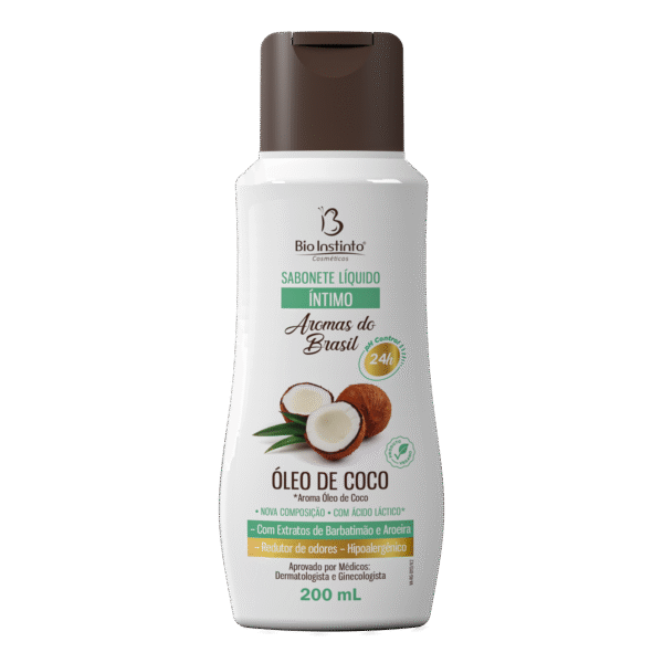 oleo de coco jabon intimo 200ml bio