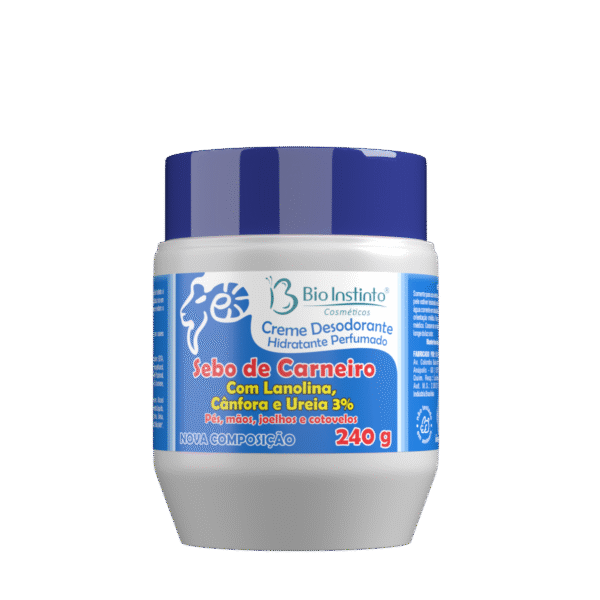 sebo de carneiro c lanolina alcanflor y urea 240g bio