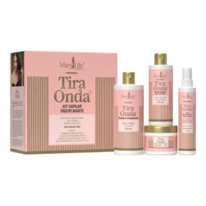 tira onda kit capilar x4 itens mary life bio