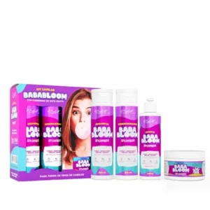 bababloom kit capilar x4 itens belkit
