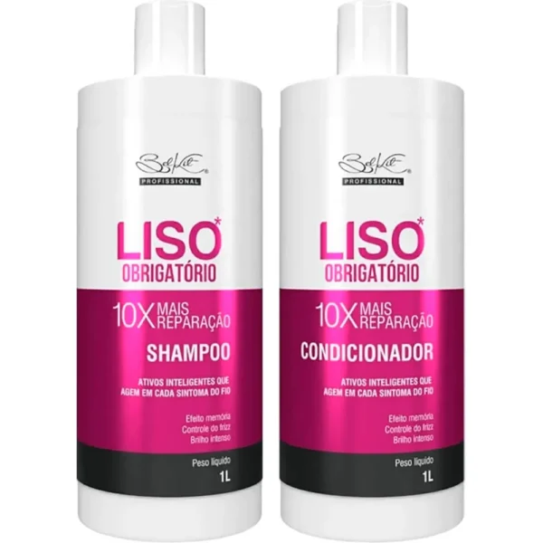 pentea cabelo kit capilar ch+ac 1l. belkit