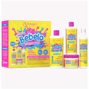 bebelo banana kit capilar x4 itens bio (copia)
