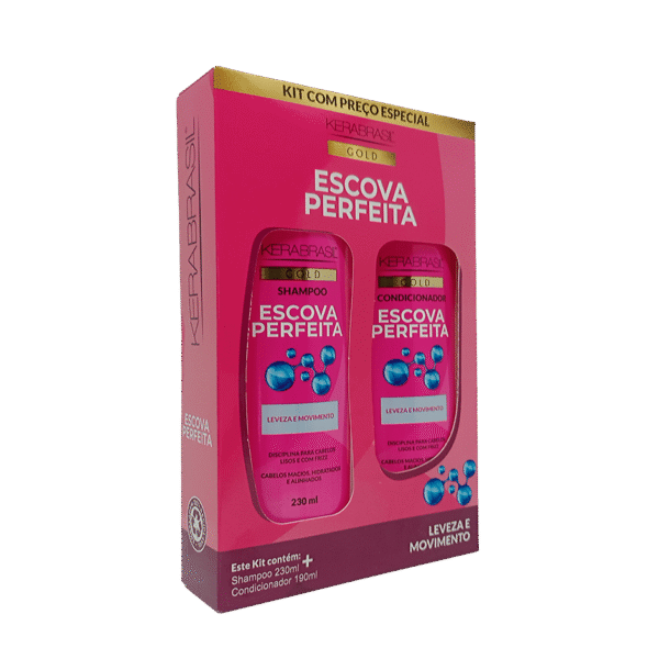 escova perfeita ch 230ml+ ac 190ml kera