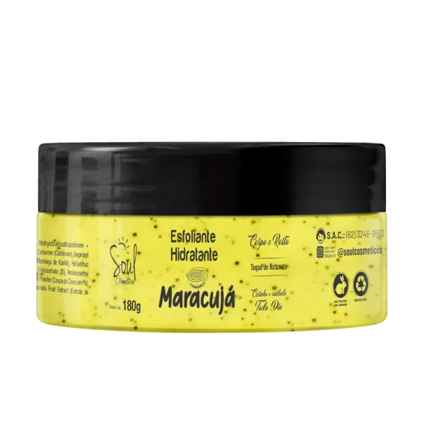 maracuja exfoliante hidratante 180g soul