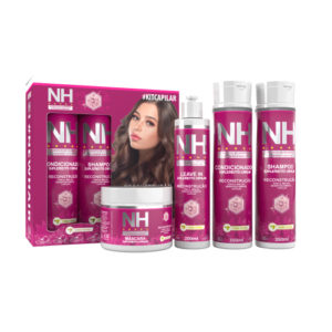 nh new hair kit capilar x4 itens belkit