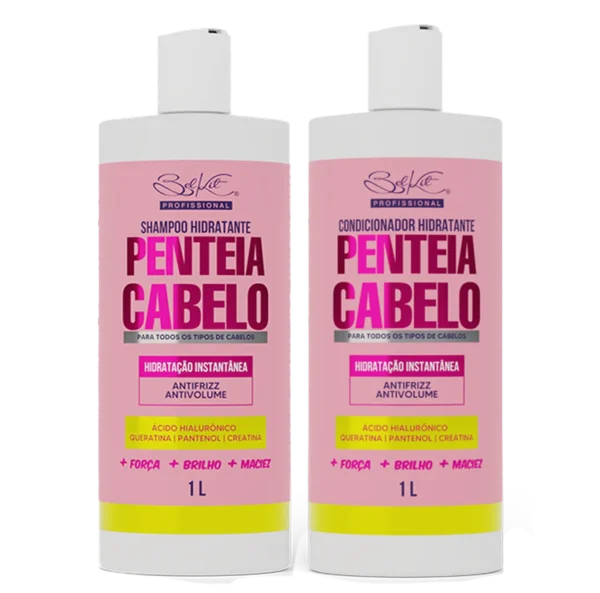 pentea cabelo kit capilar ch+ac 1l. belkit