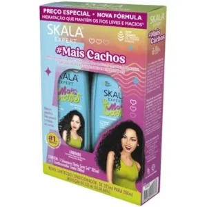 mais cachos kit capilar sh 325ml + ac 200ml skala expert