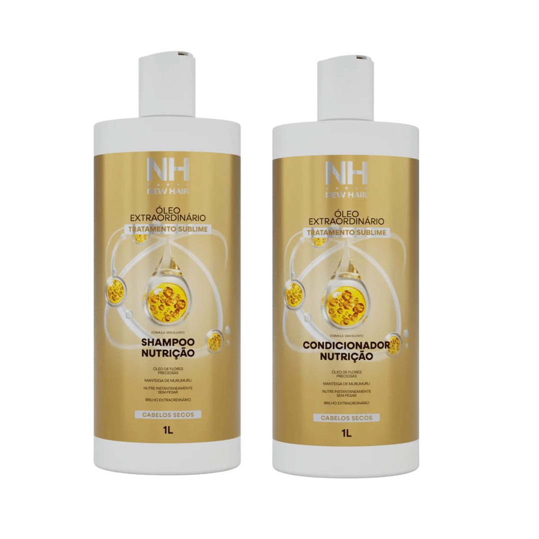 extraordinario new hair kit capilar ch+ac 1l. belkit