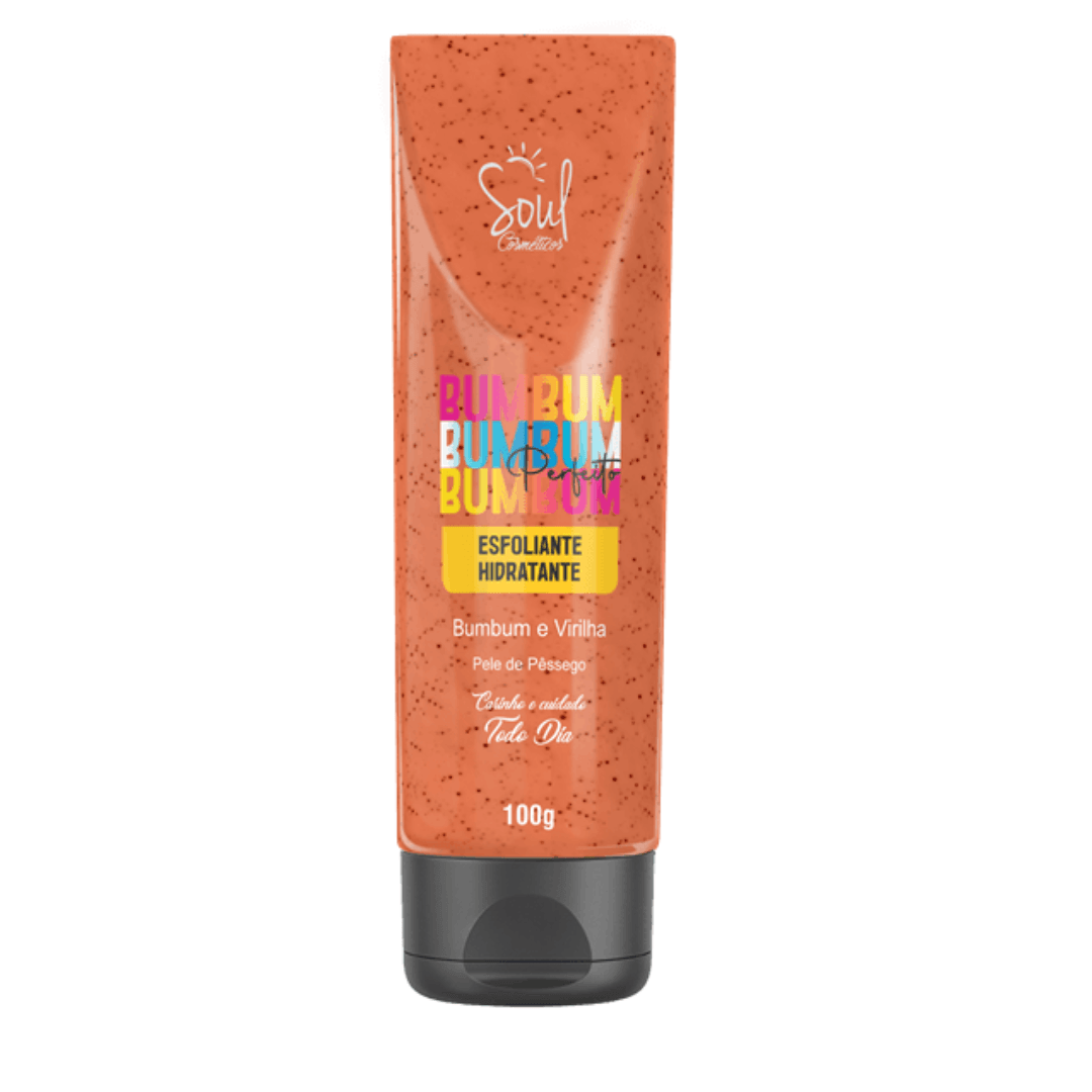 morango exfoliante hidratante 180g soul