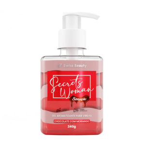 secret woman gel hidratante chocolate 240g belkit
