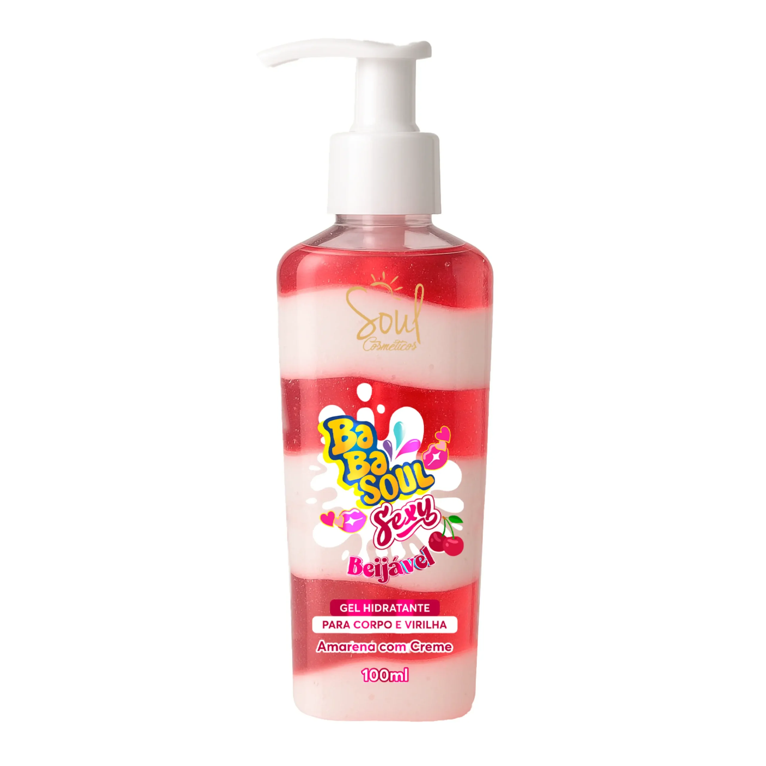 amarena con crema gel hidratante sexy 100ml soul amarena con crema gel hidratante sexy 100ml soul