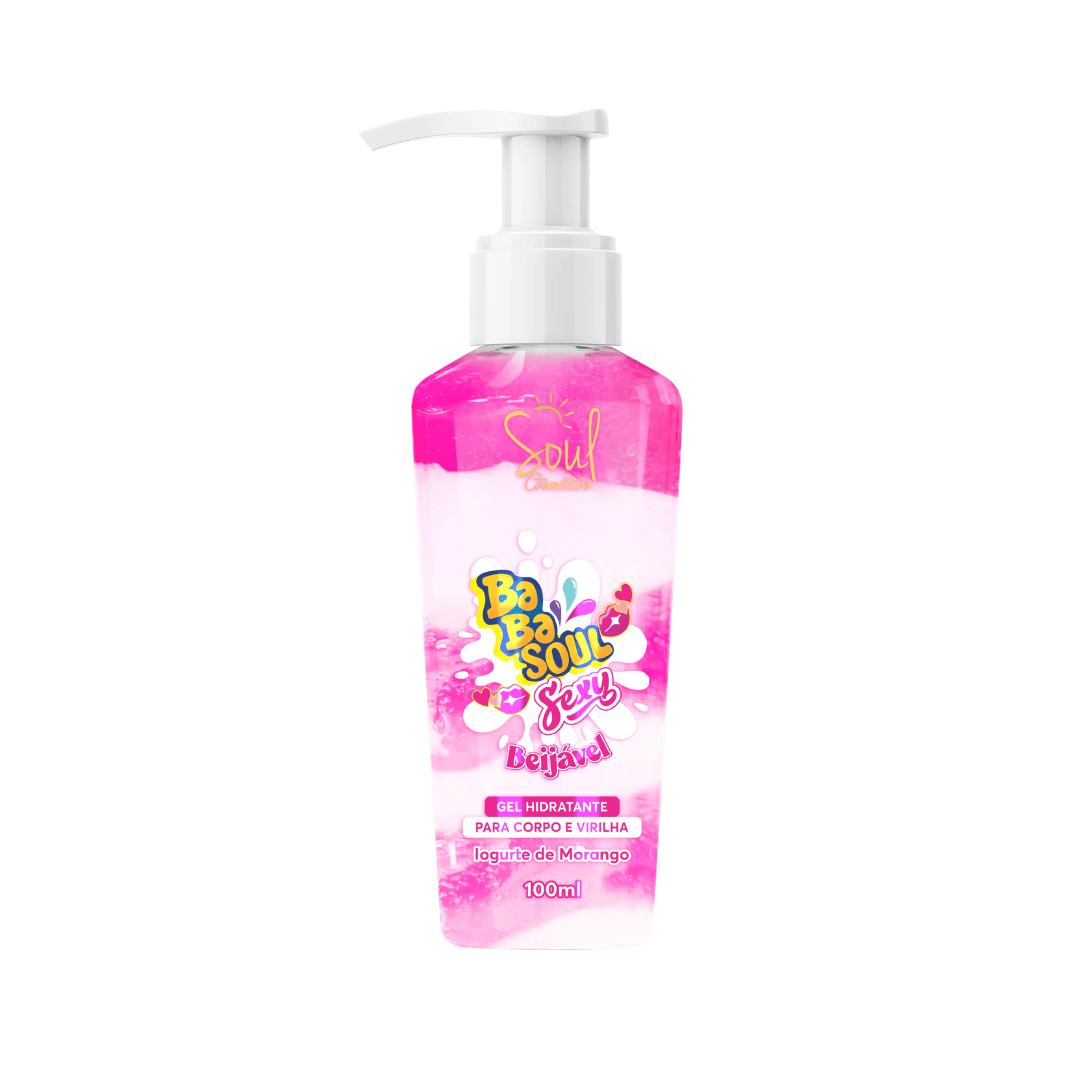 yogurt de fresa gel hidratante sexy 280ml soul yogurt de fresa gel hidratante sexy 280ml soul