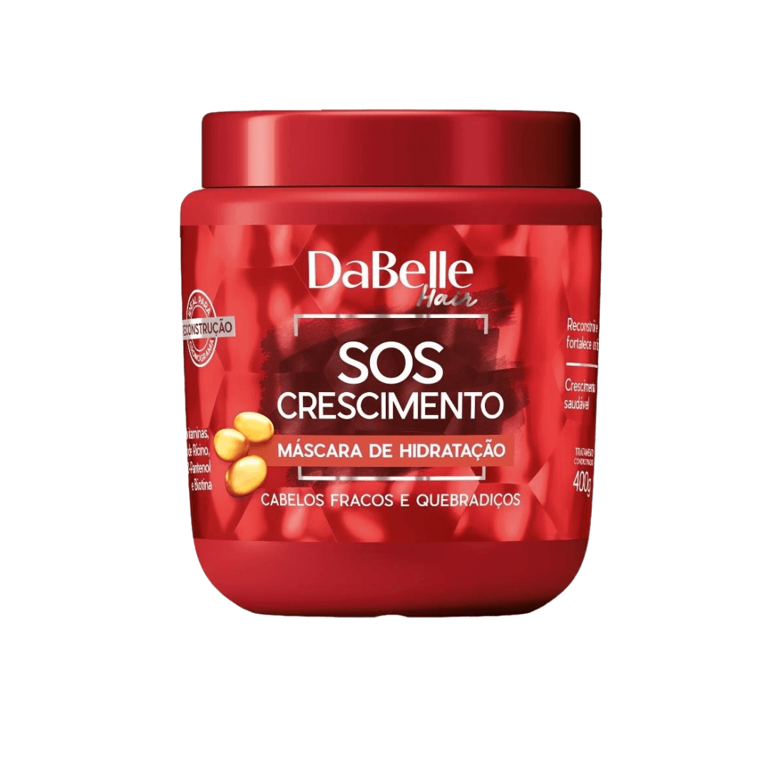 sos crescimiento mascara 400g dabelle