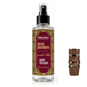 akad bourbom body splash 200ml renuks