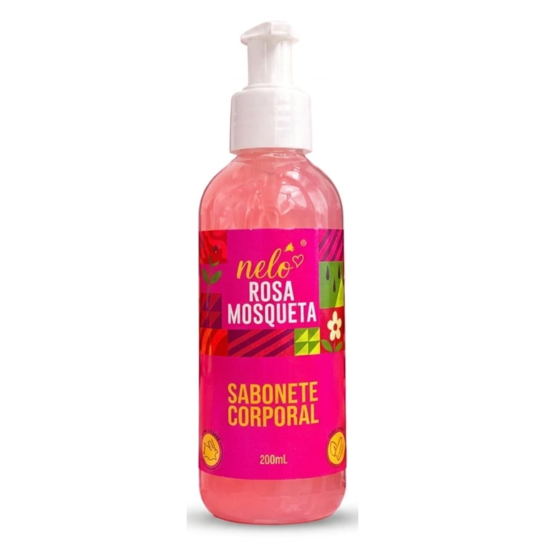 rosa mosqueta jabon liq. corporal 200ml nelõ